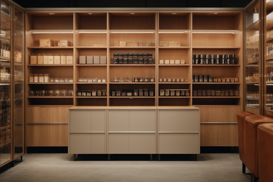 retail storage cabinets