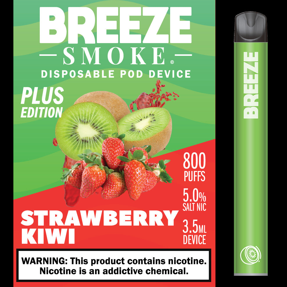 BREEZE PLUS DISPOSABLE 5% 800 PUFFS