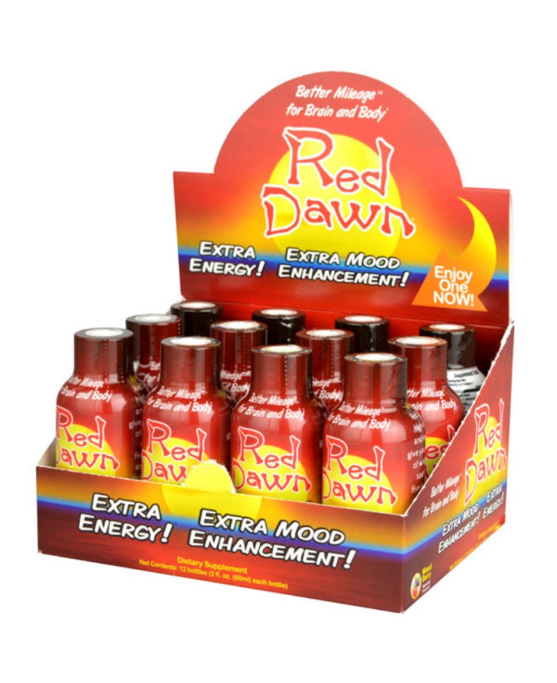 RED DAWN SHOT MIXED BERRY  2OZ 12/BOX