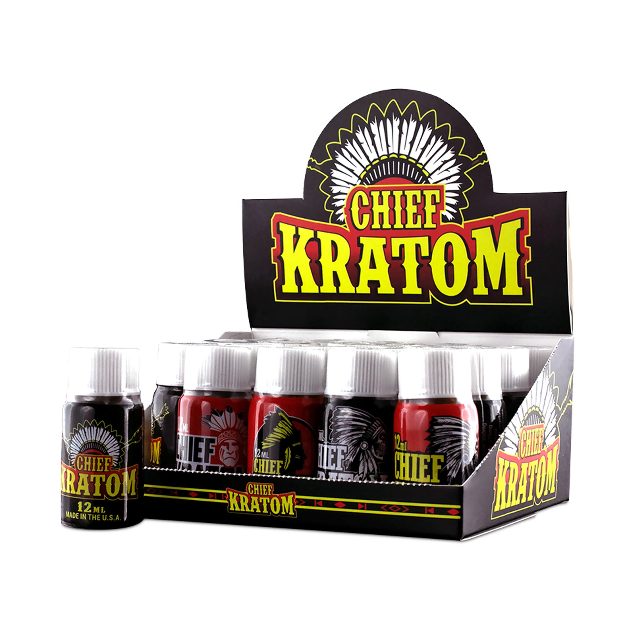 Chief Kratom - 12ml Liquid Extract - Box of 20