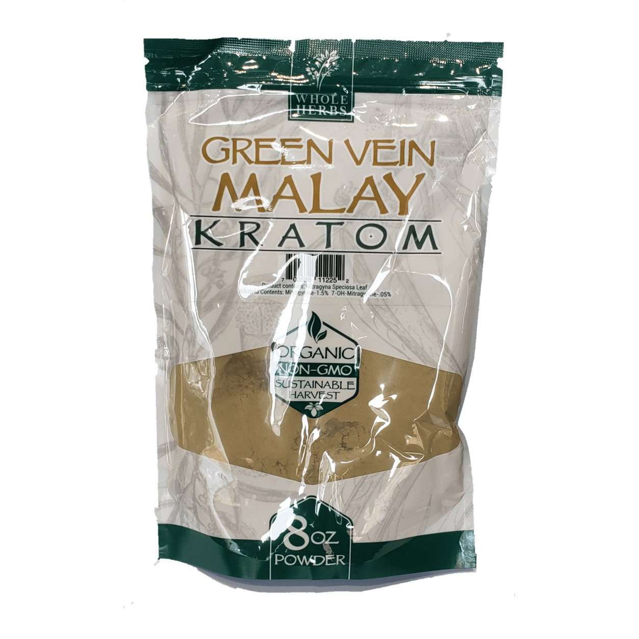 Whole Herbs 8oz Kratom Powder