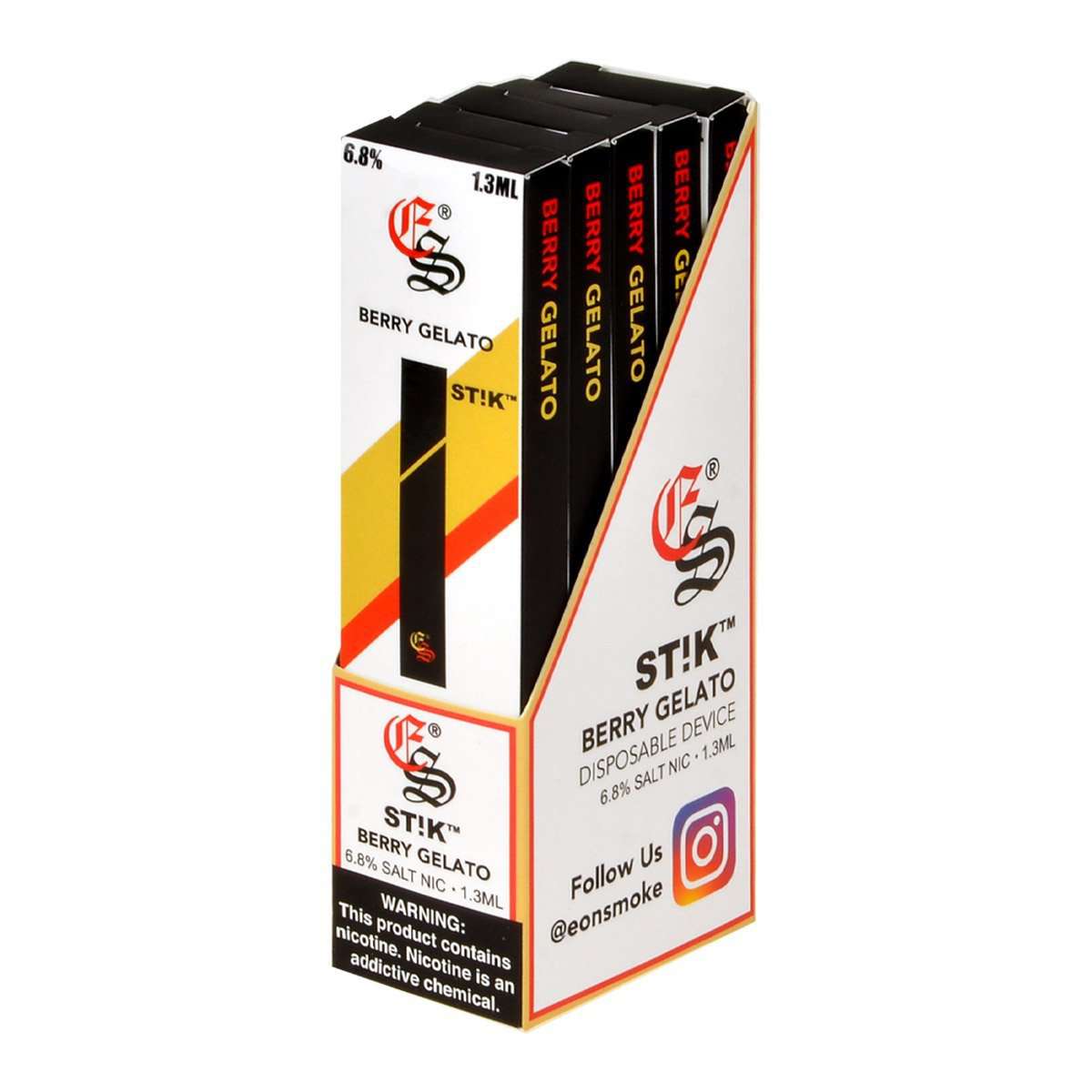 EonSmoke ST!CK DISPOSABLE VAPE 5CT