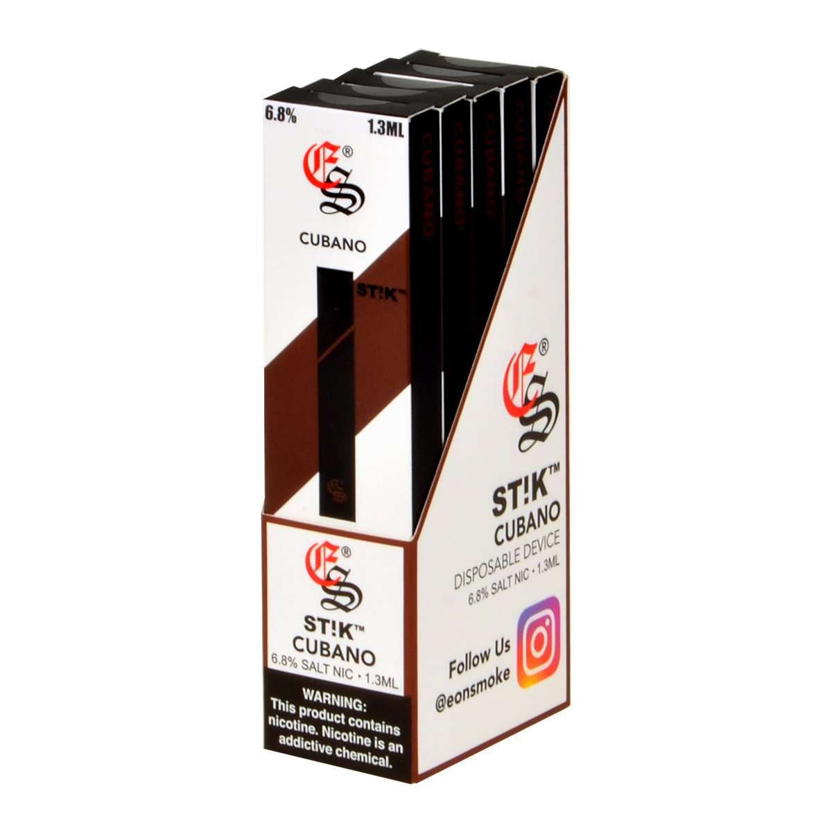 EonSmoke ST!CK DISPOSABLE VAPE 5CT