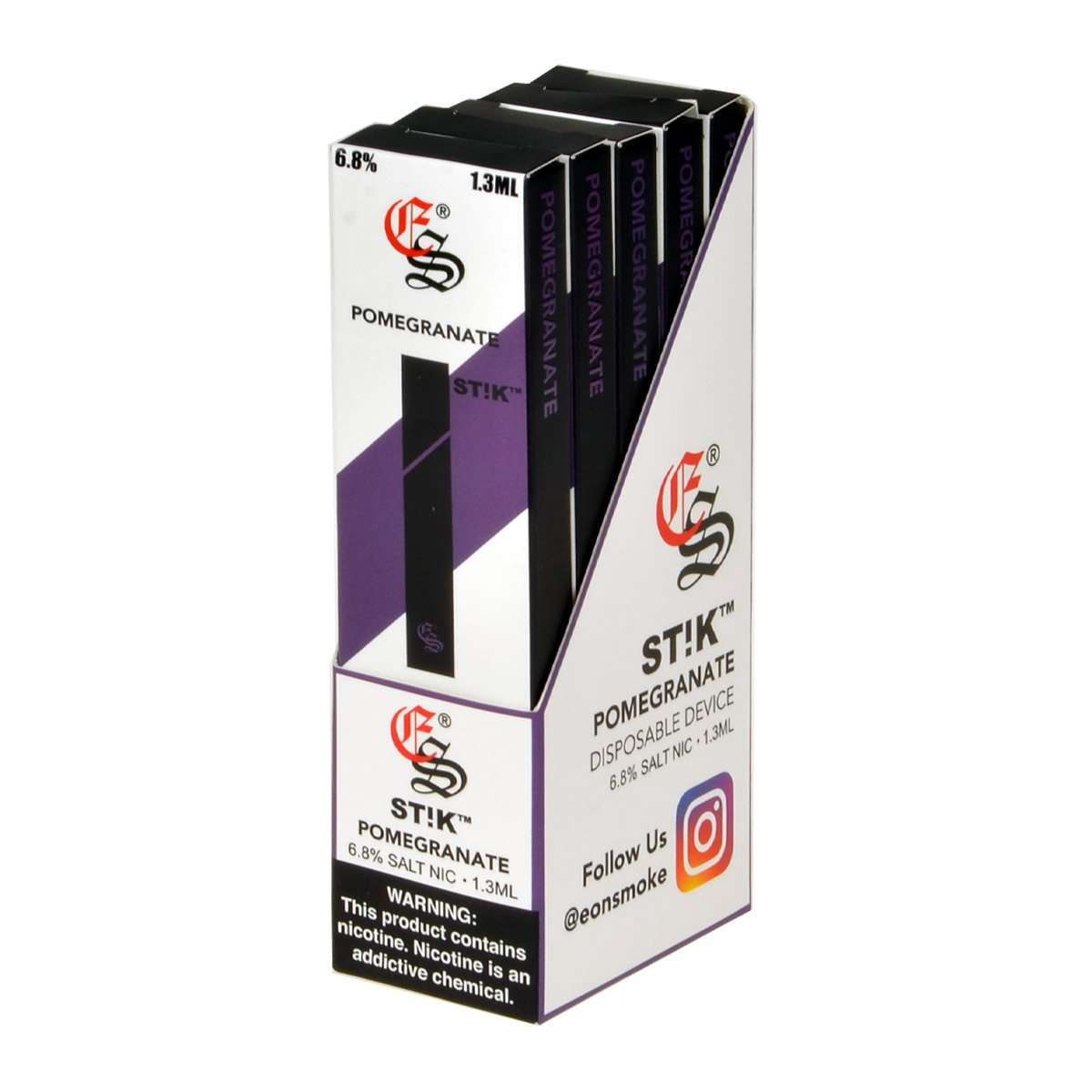 EonSmoke ST!CK DISPOSABLE VAPE 5CT