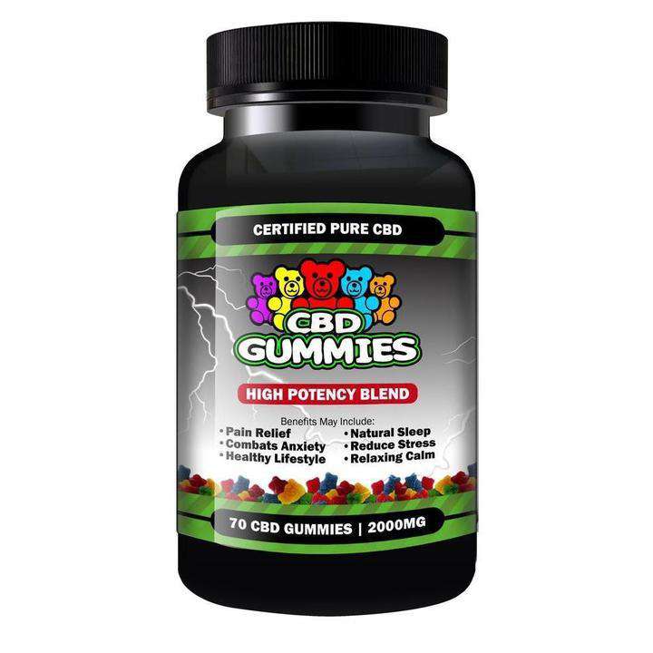 Hemp Bombs CBD High Potency Gummies