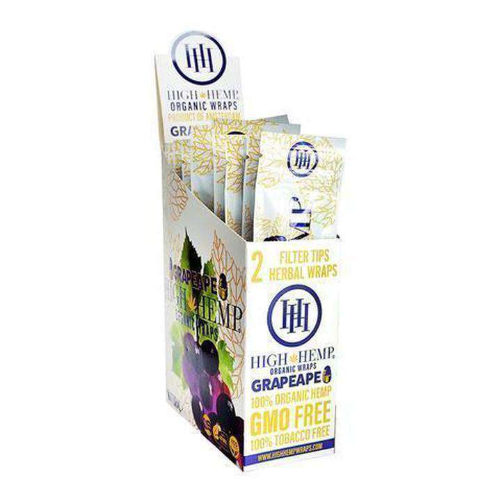 High Hemp Organic Wraps 25/box