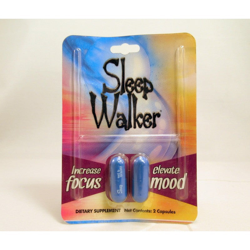 SLEEP WALKER INCREASE FOCUS & ELEVATE MOOD 2CAP/12PACK