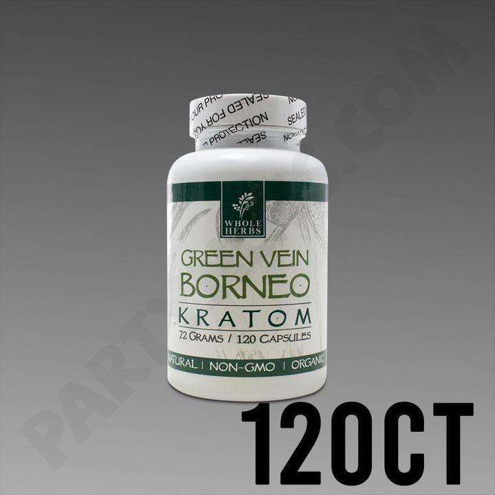 Whole Herbs Kratom 120 Capsules