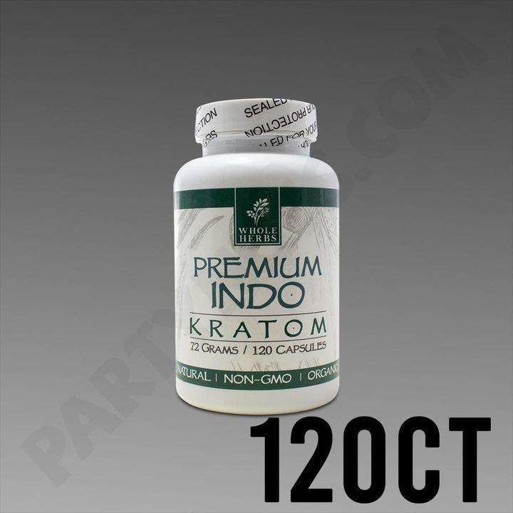 Whole Herbs Kratom 120 Capsules