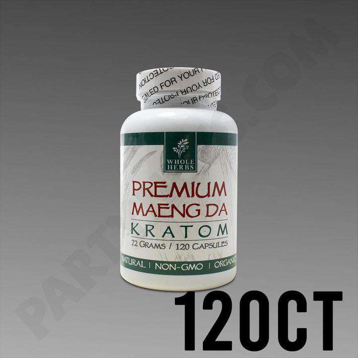 Whole Herbs Kratom 120 Capsules