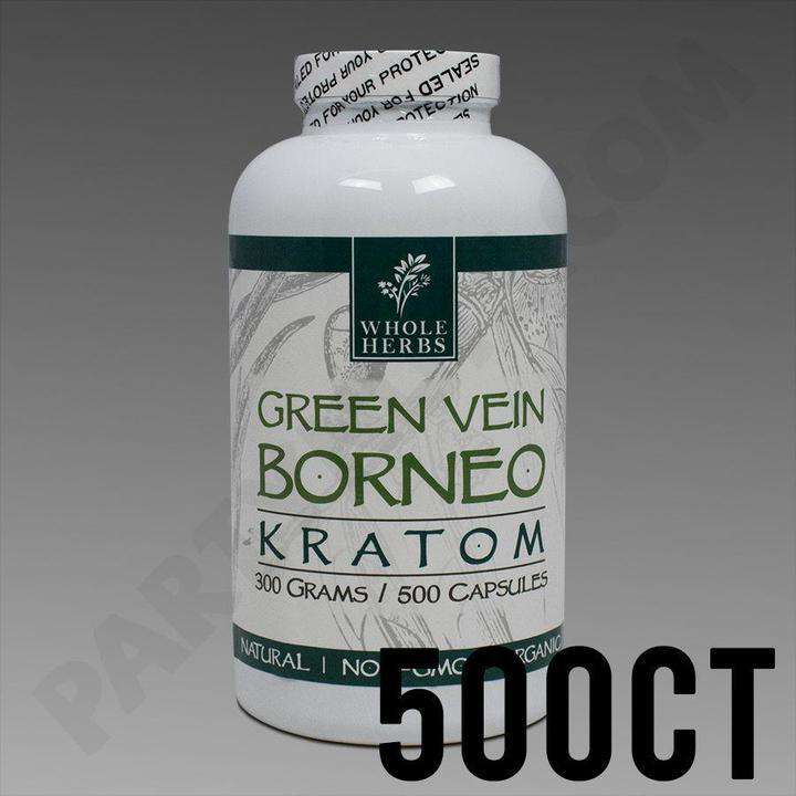 Whole Herbs Kratom 500 capsules